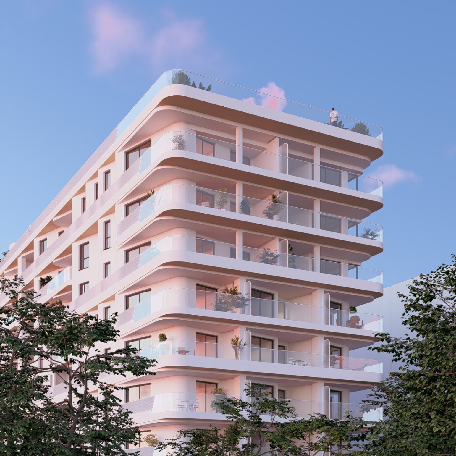 Apartments 100 m from the beach in Villajoyosa
