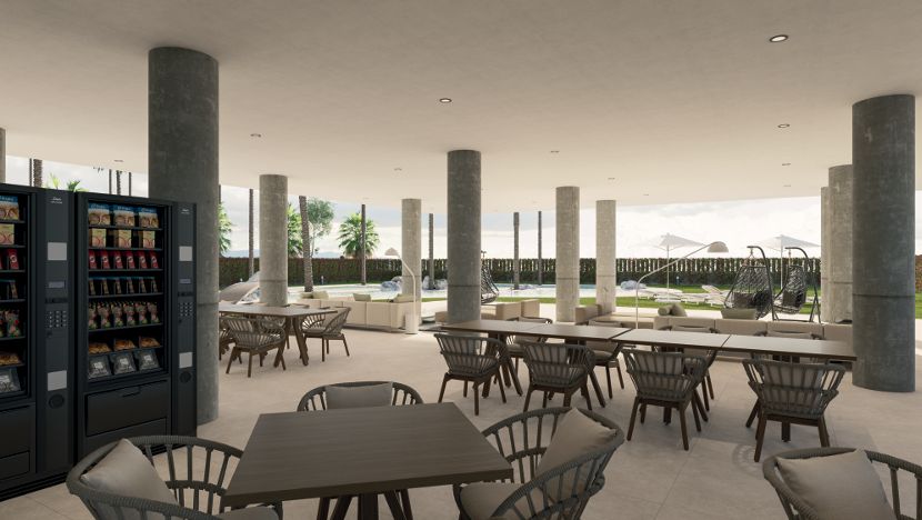 Fully equipped apartments right by the beach in Moncofa