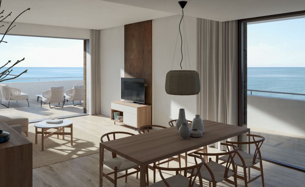 Fully equipped apartments right by the beach in Moncofa