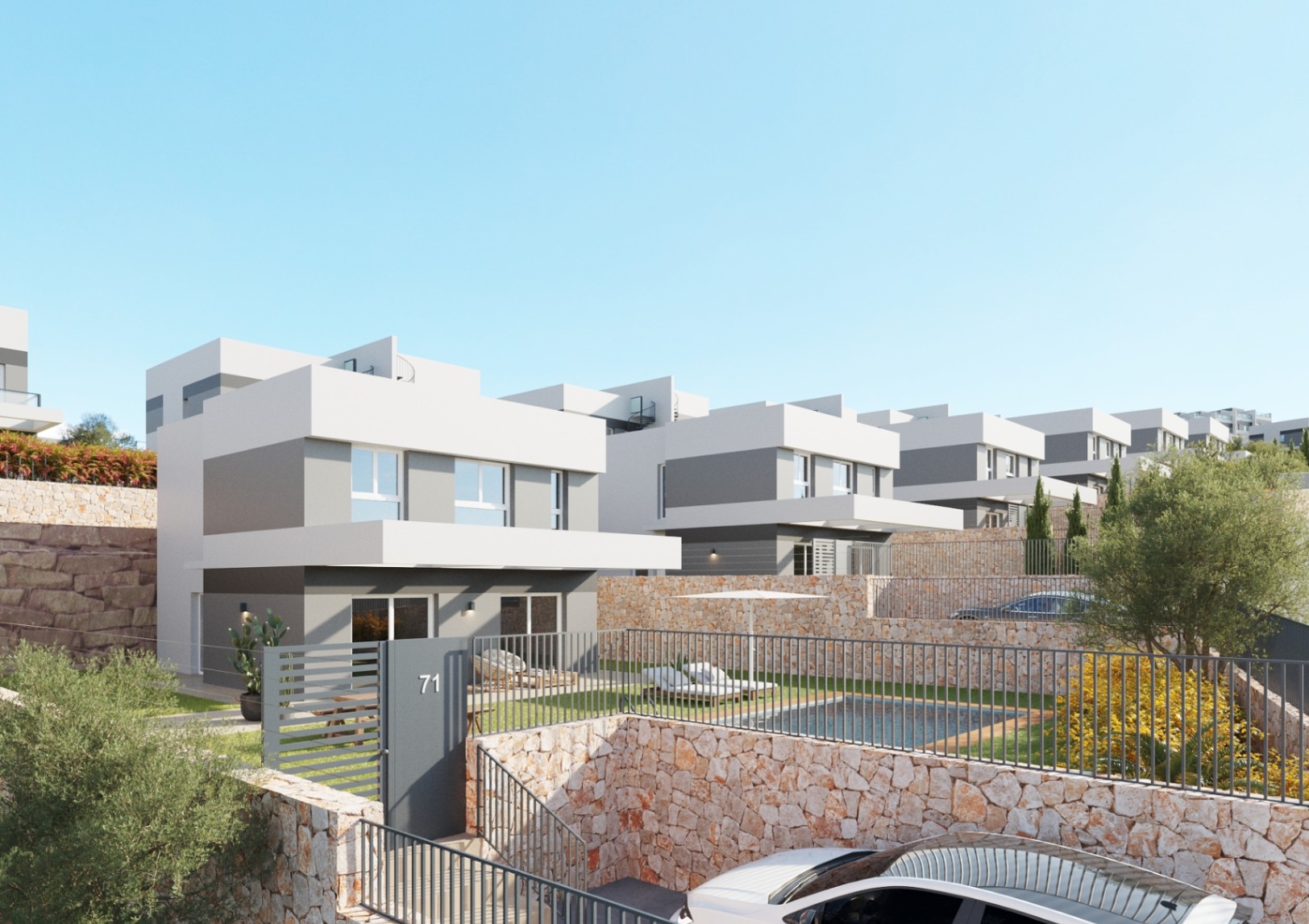 Last 3 villas in Finestrat, Alicante