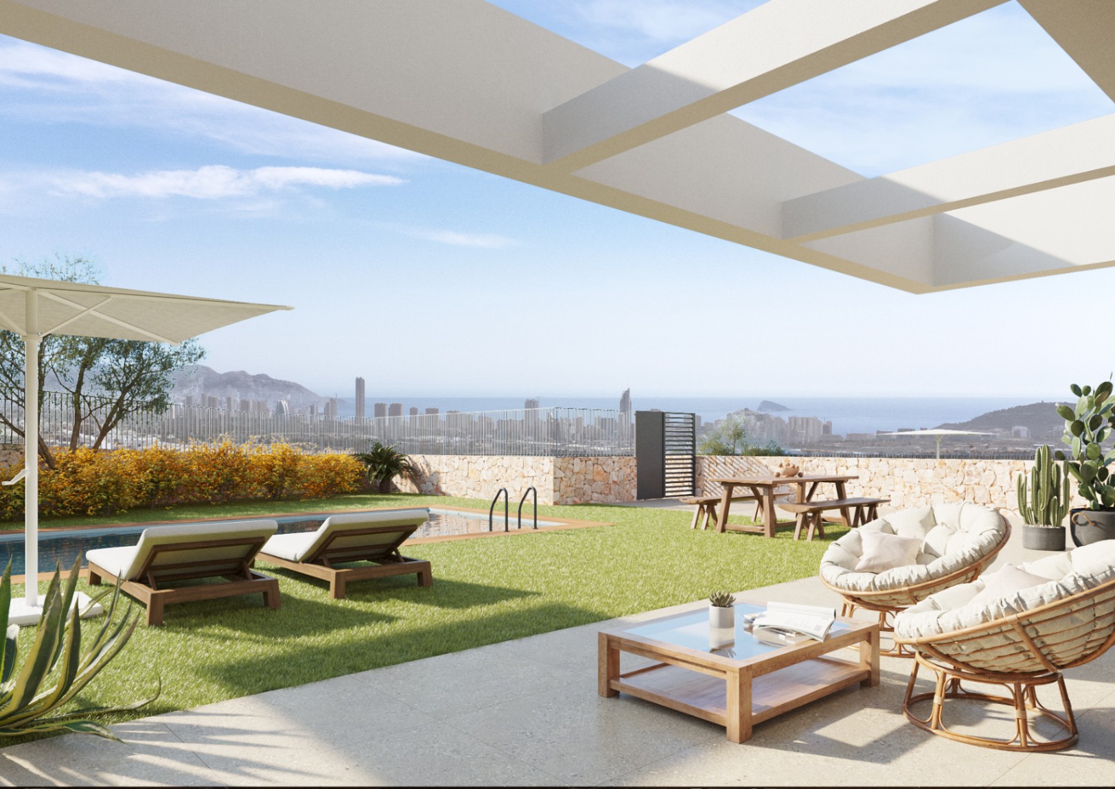 Last 3 villas in Finestrat, Alicante