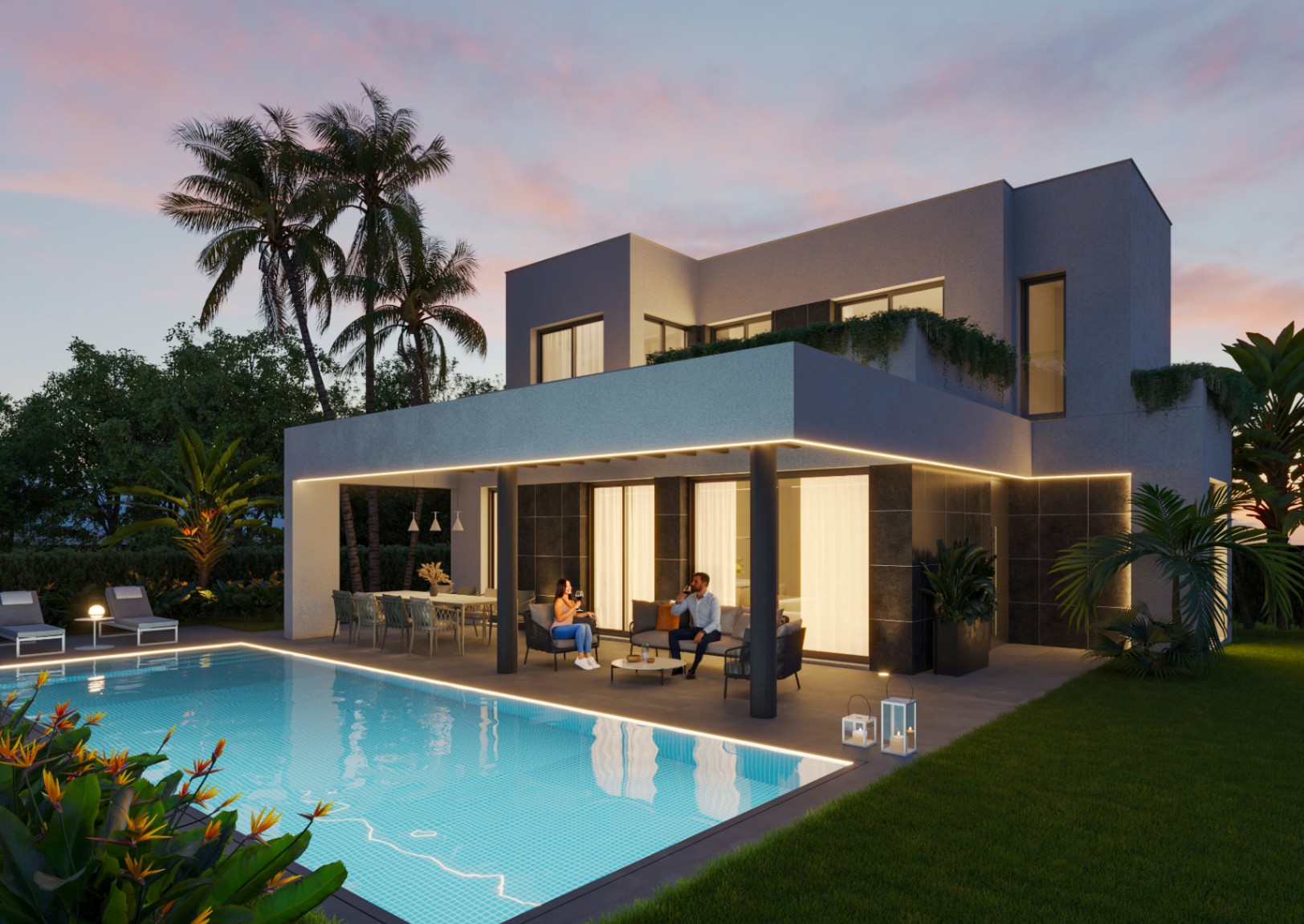 Villas and semi-detached houses in Finestrat, Benidorm