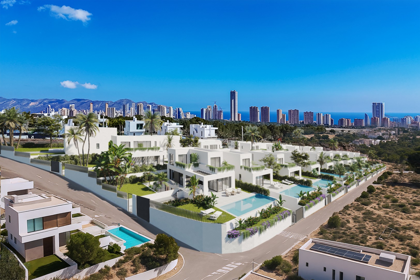 Villas and semi-detached houses in Finestrat, Benidorm