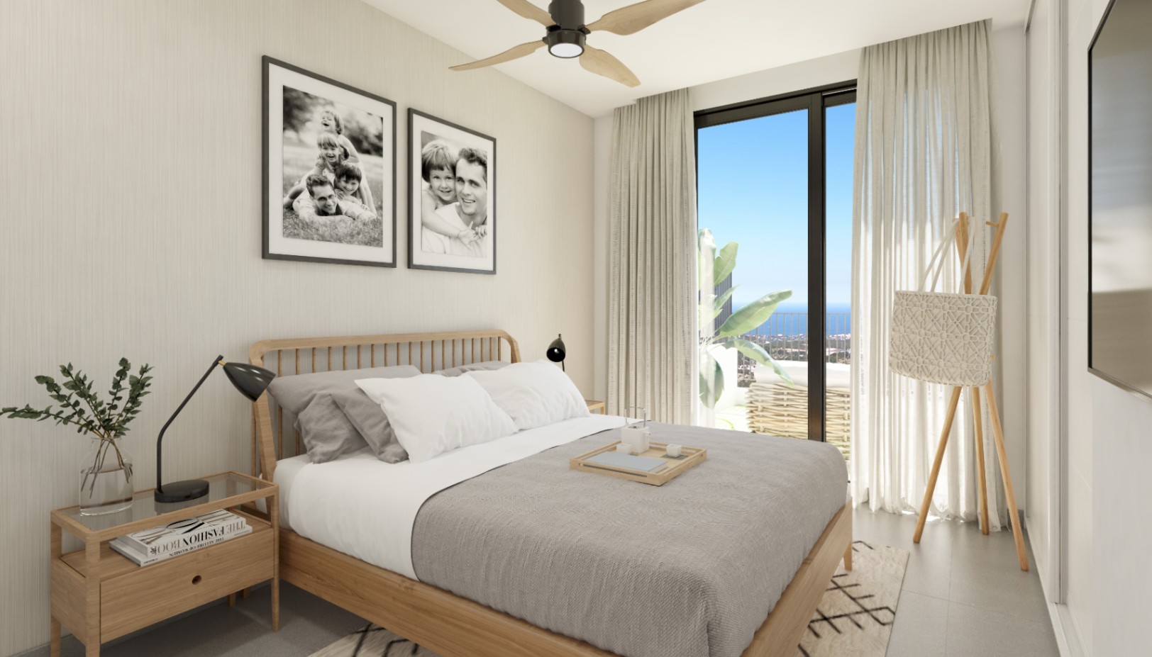 Villas with sea and mountain views in Finestrat