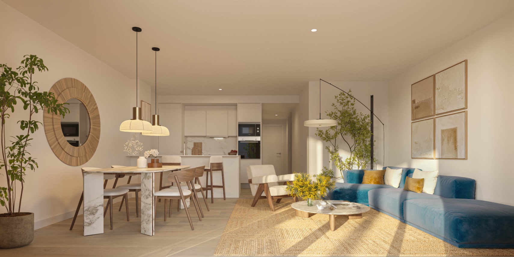 Exceptional apartments and townhouses near Denia