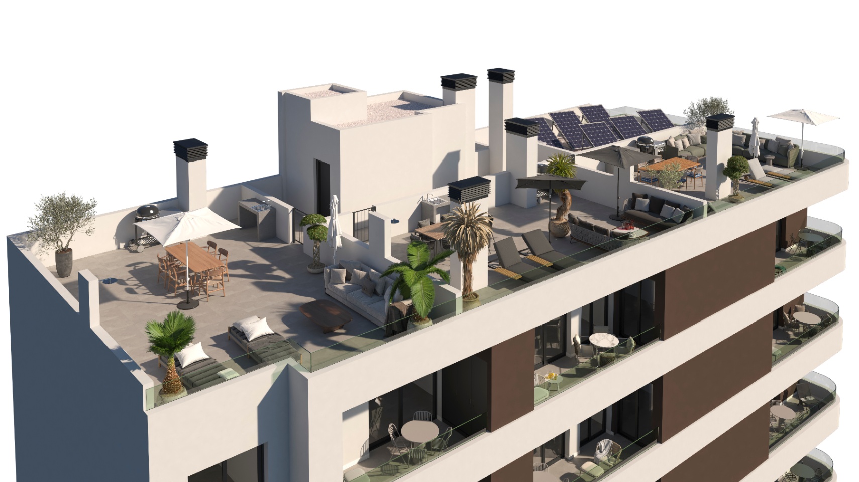 Apartments in Santa Pola - 500 from de beach