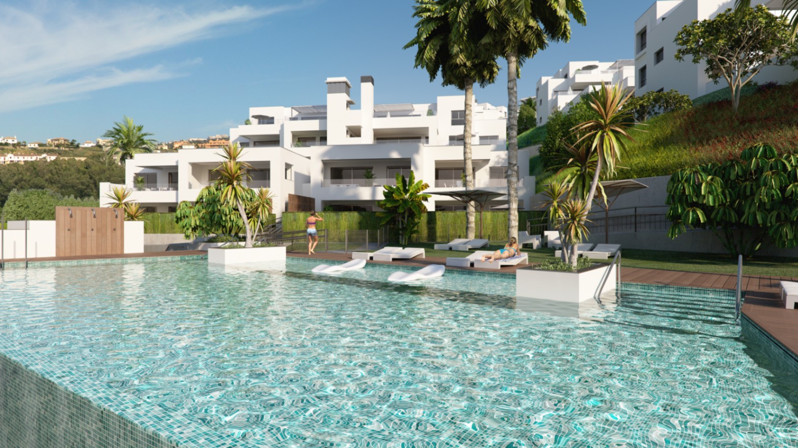 Apartments on the Costa del Sol near Estepona