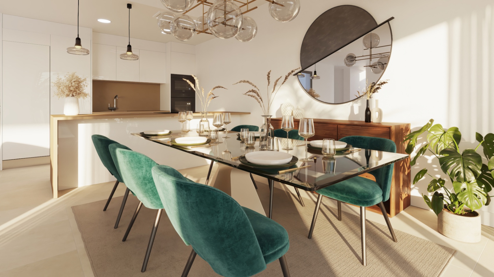 Beautiful penthouses in Estepona