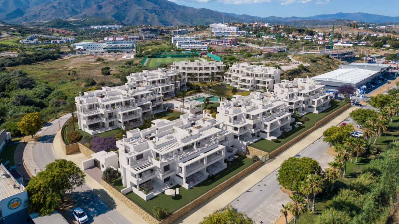 Beautiful penthouses in Estepona