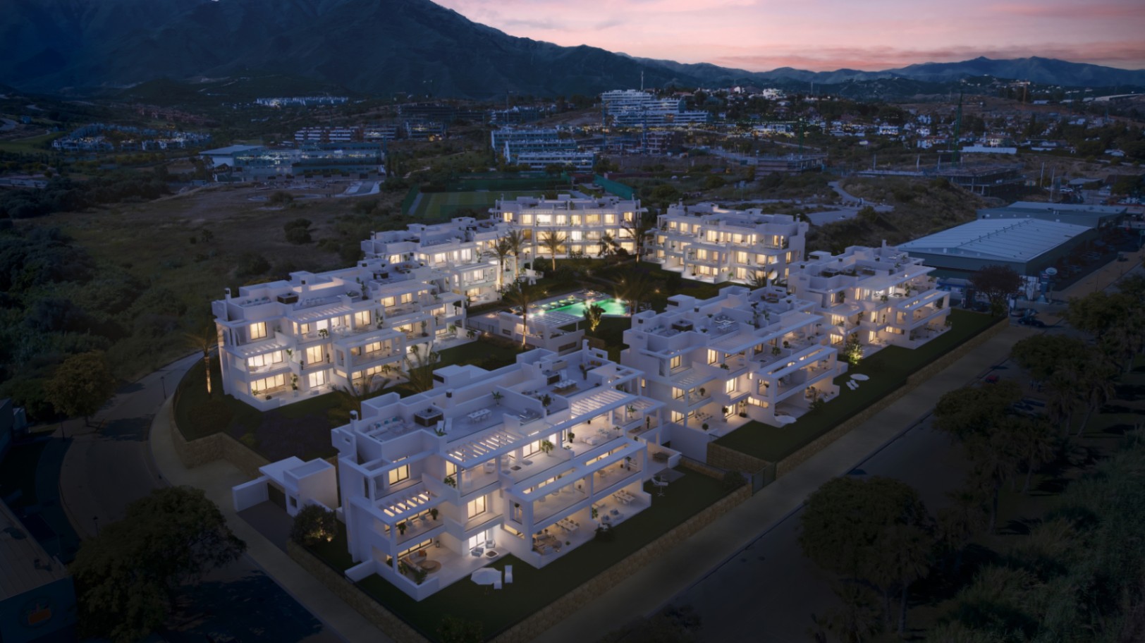 Beautiful penthouses in Estepona