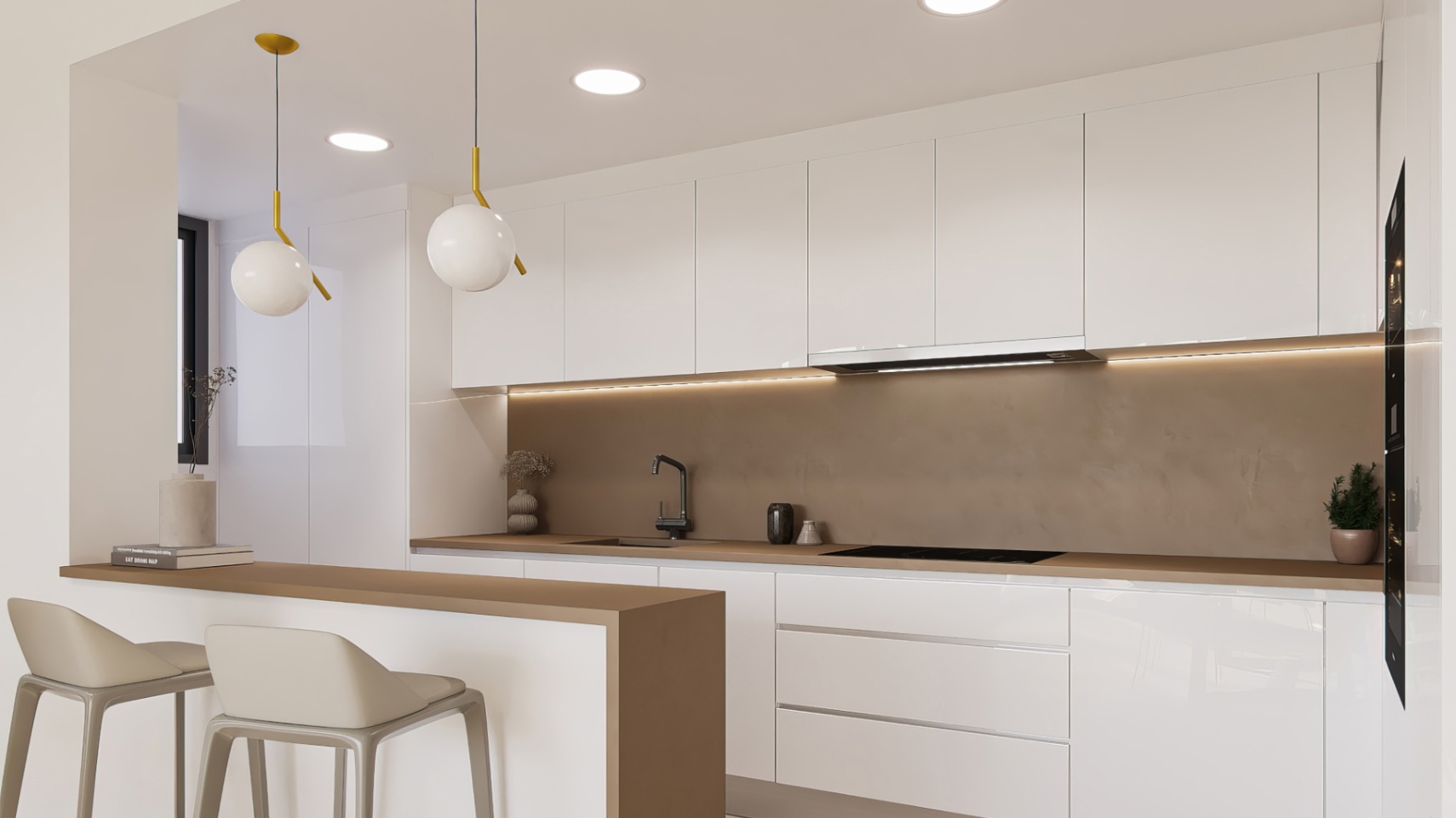 Beautiful penthouses in Estepona