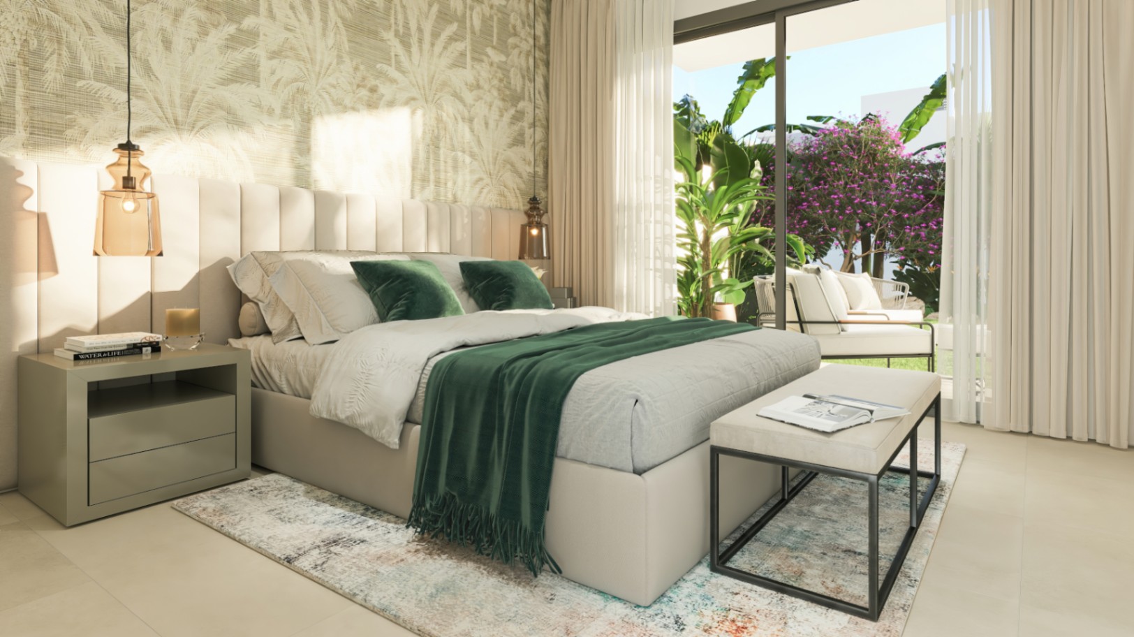 Beautiful penthouses in Estepona