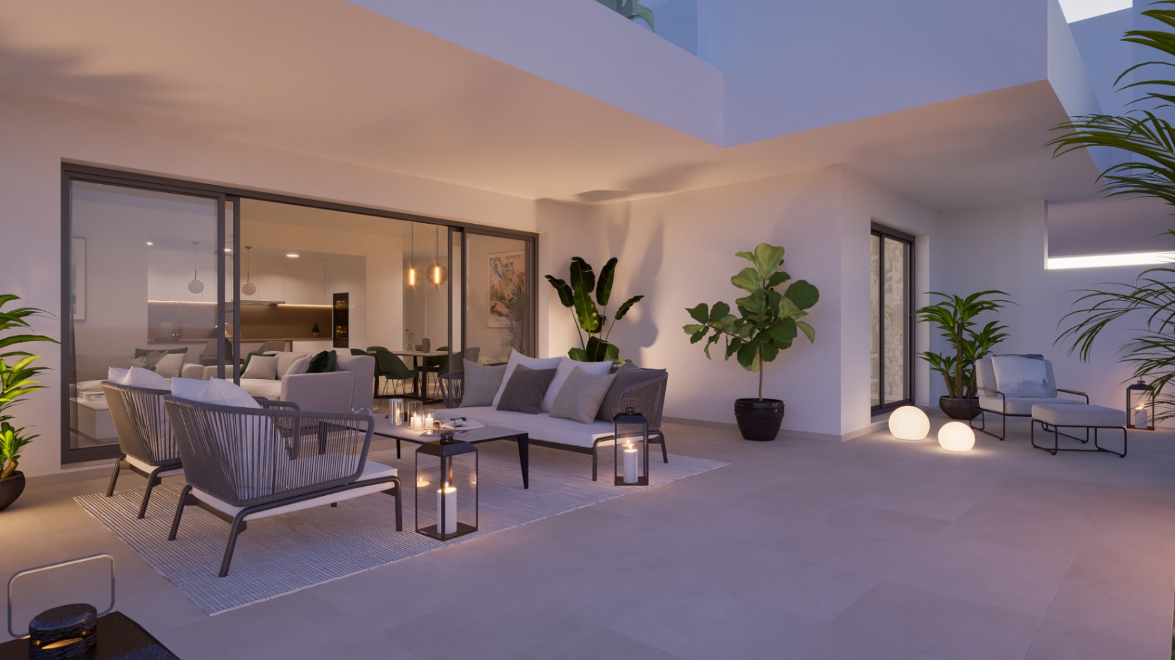 Beautiful penthouses in Estepona