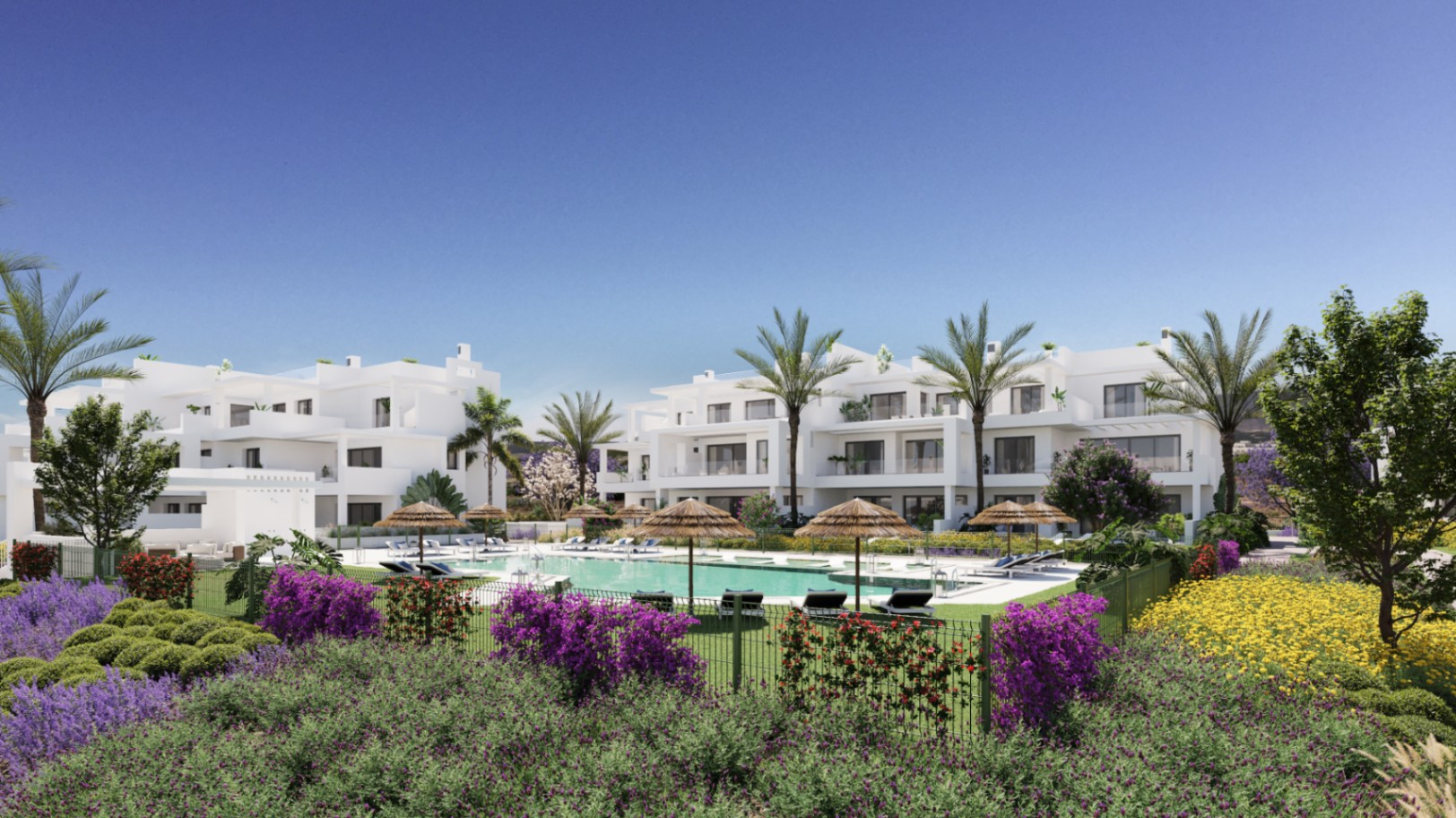 Beautiful penthouses in Estepona