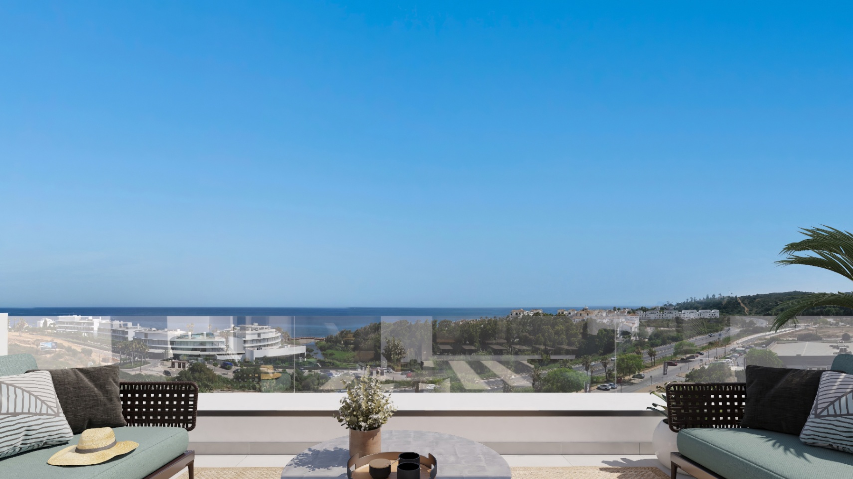Beautiful penthouses in Estepona