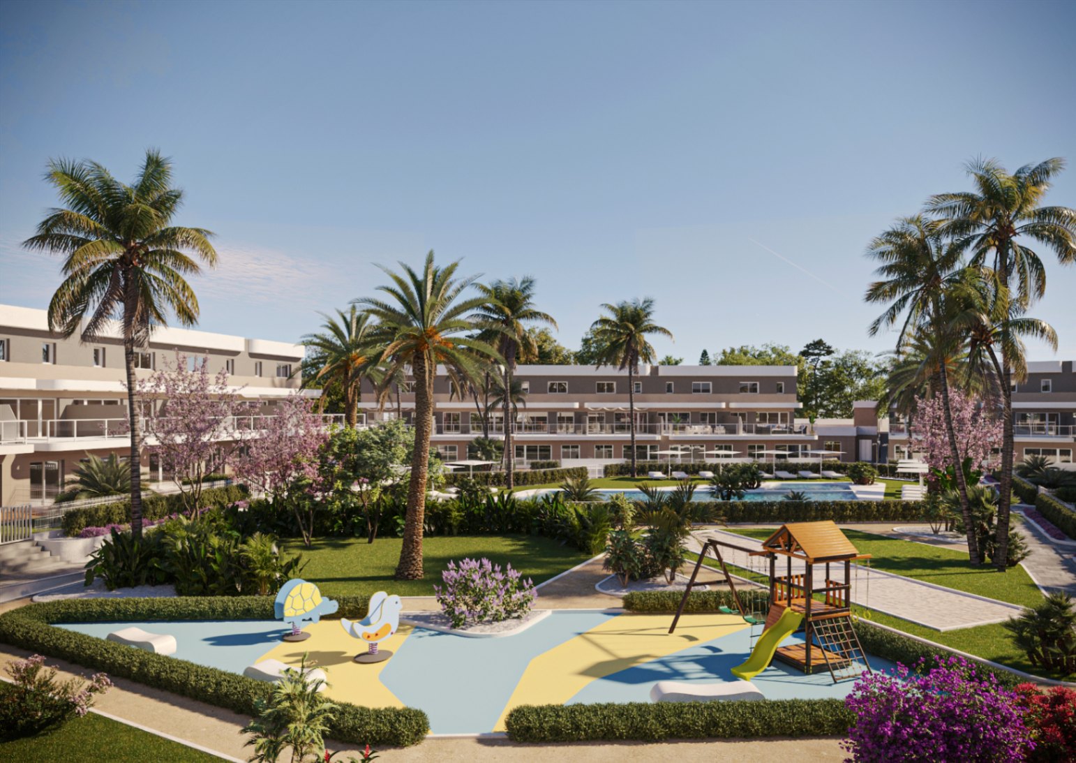 Two-Level Apartments Near Elche