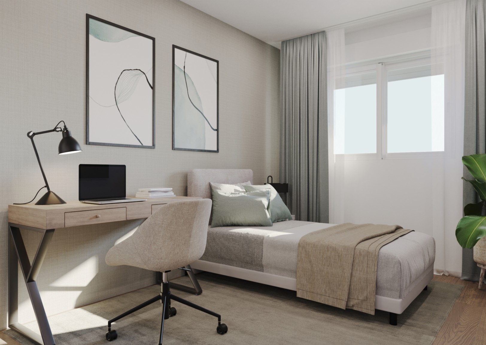 Two-Level Apartments Near Elche