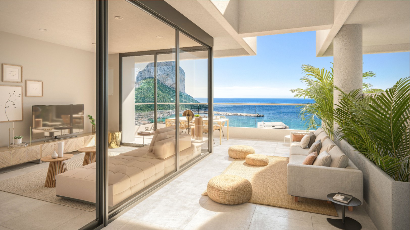 Luxury penthouse on the 18th floor in Calpe