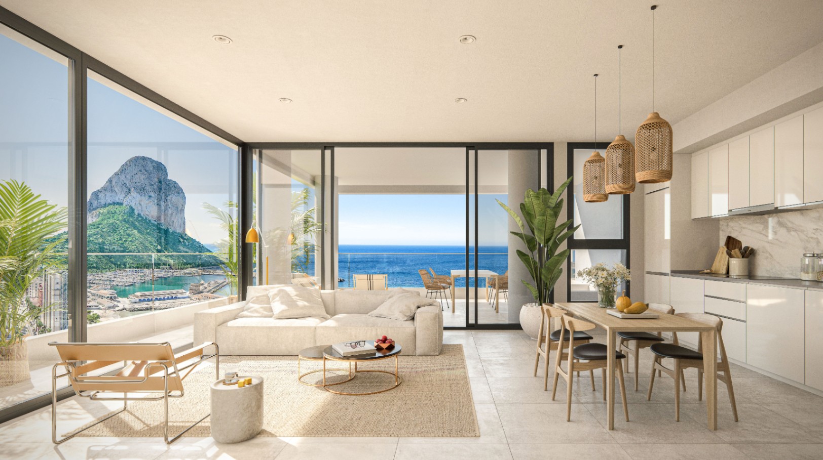 Luxury penthouse on the 18th floor in Calpe