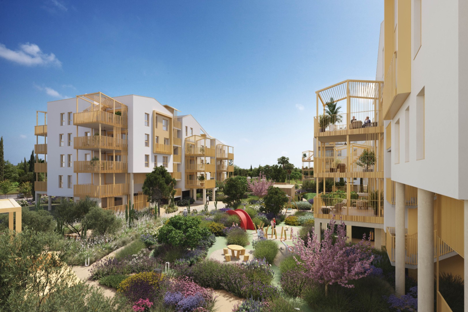 Townhouses close to the beach near Denia