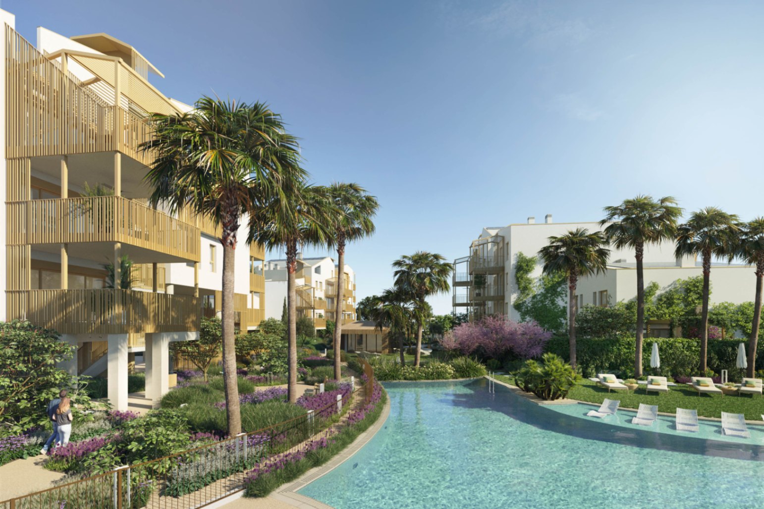 Townhouses close to the beach near Denia