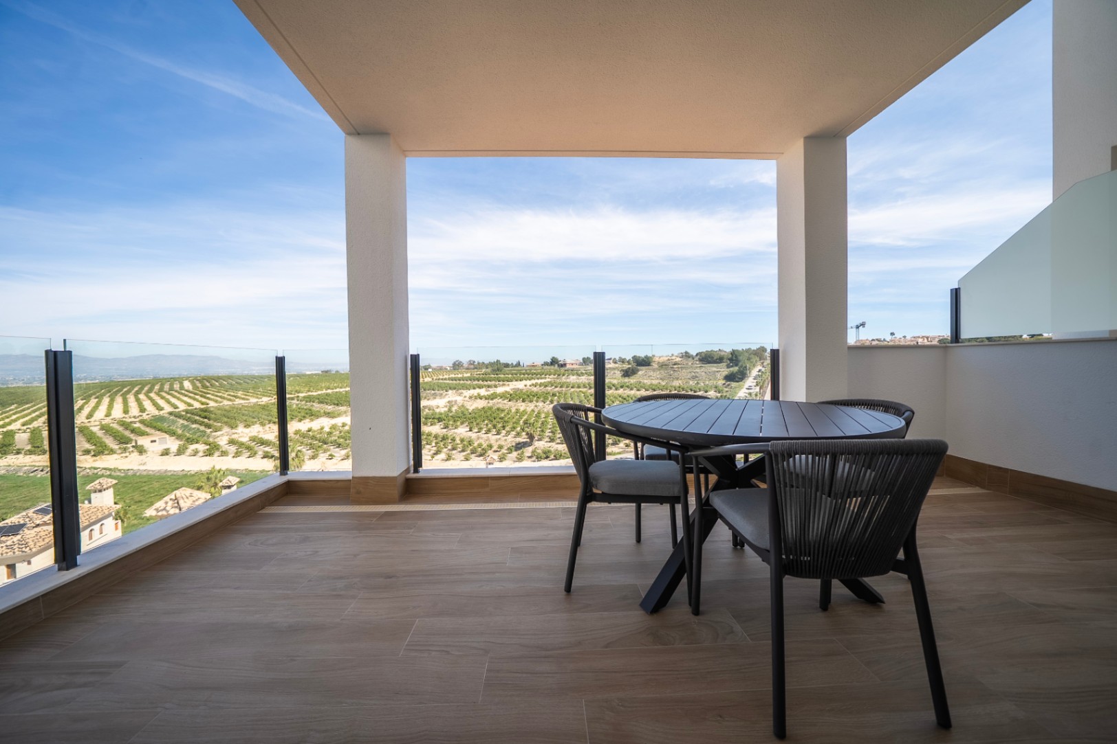 Luxury twin and detached villas by the golf course.