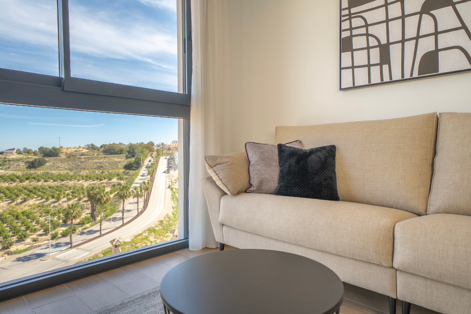 Luxury twin and detached villas by the golf course.