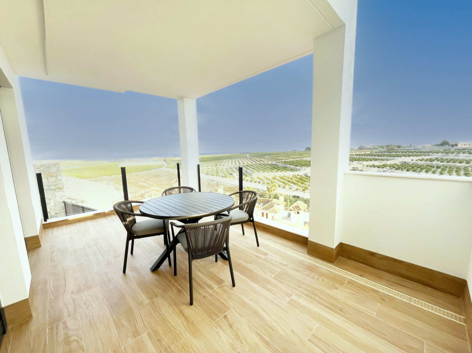 Luxury twin and detached villas by the golf course.